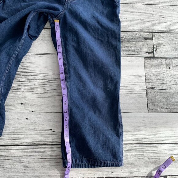 Vintage 90s Y2K Silver Jeans Denim Bib Overalls - Picture 15 of 16